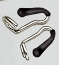 AWA Curb Chain Hooks, rubber