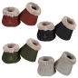 Preview: Hufglocken Faux Leather Faux Fur Heritage