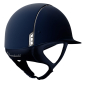 Preview: Samshield Reithelm Miss Shield Shadowmatt Navy - Fünf Swarovski - inkl. Inlay
