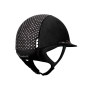 Preview: Samshield Reithelm Miss Shield Premium Black Sparklin Vintage Rose black - inkl. Inlay