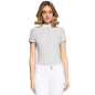 Preview: Samshield Damen Kurzarm Turniershirt Aloise F/S 2026 - Light Grey