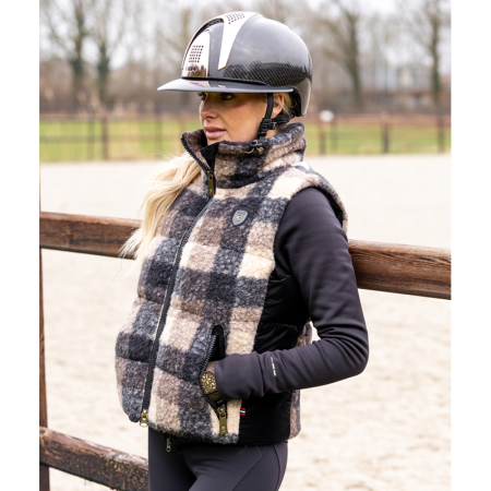 Cavalliriel Damen Steppweste - Teddy