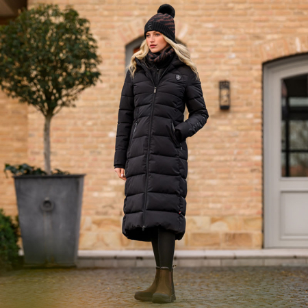 Cavaldeni Damen Maxi-Mantel