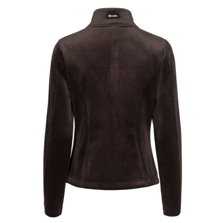 Cavaldetta Damen Stehkragenjacke Kunstlederoptik