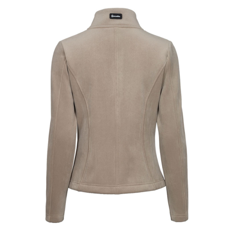 Cavaldetta Damen Stehkragenjacke Kunstlederoptik