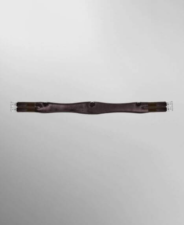 Preview: Passier Geschweifter Ledersattelgurt, lange Form