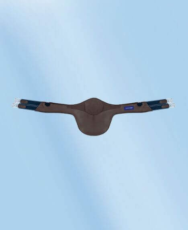 Preview: Passier PASSIERBLU Protect Ledersattelgurt mit Stollenschutz