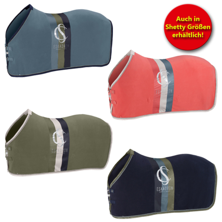 Preview: Eskadron Classic F/S 2025 Abschwitzdecke "Fleece Stripe"