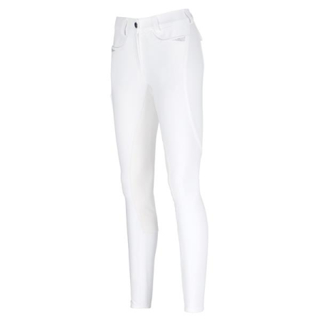 Preview: Pikeur Reithose Laure McCrown Ganzbesatz - weiss