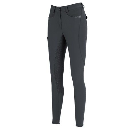 Pikeur Reithose Laure DuraGrip Ganzbesatz - dark shadow