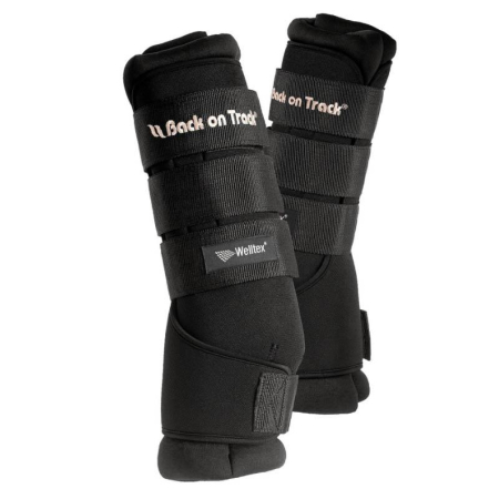 Preview: Back on Track Stallgamaschen Royal schwarz