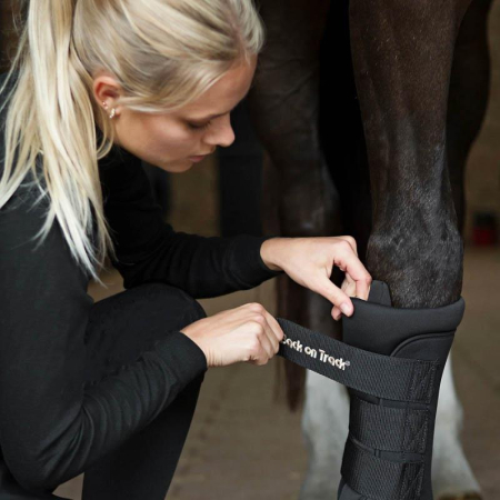 Preview: Back on Track Stallgamaschen Royal schwarz