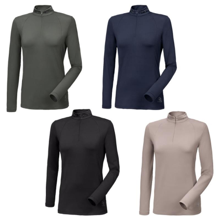 Preview: Pikeur H/W 22/23 Selection Damen Zip-Shirt SAREEN