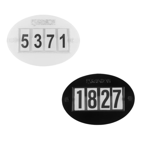 Preview: Eskadron Startnummern Set Quick Pin 