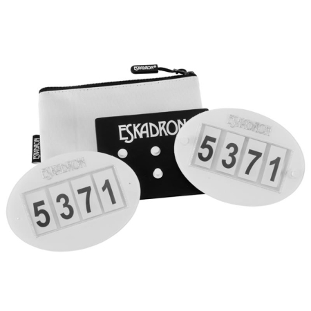 Preview: Eskadron Startnummern Set Quick Pin 