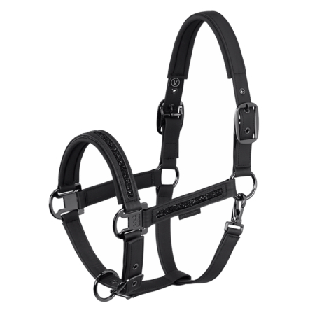 Preview: Eskadron Platinum Edition Halfter Faux Leather Jewel Double Pin