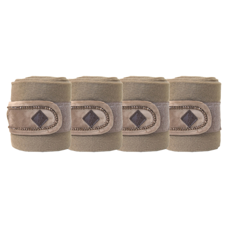 Preview: Kentucky Horsewear FLEECEBANDAGEN VELVET PEARLS