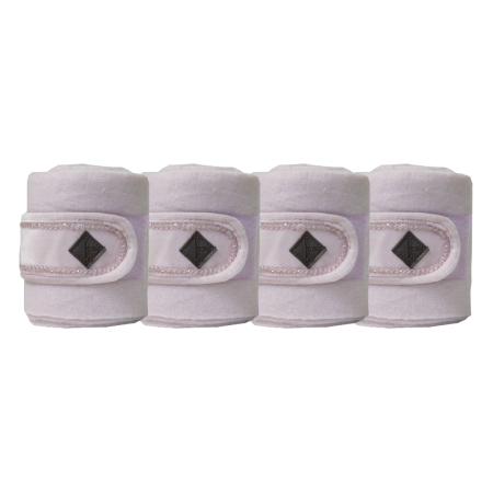 Kentucky Horsewear FLEECEBANDAGEN VELVET PEARLS