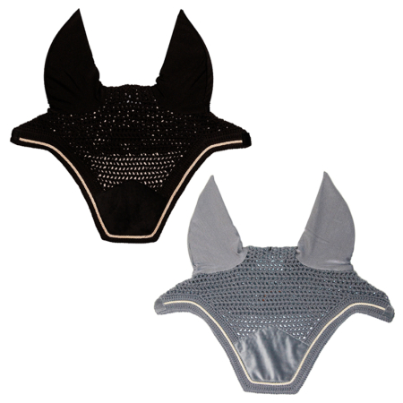 Preview: Kentucky Horsewear FLIEGENHAUBE WELLINGTON BASIC VELVET