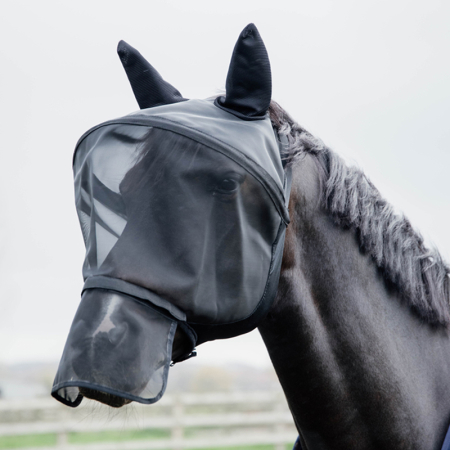 Kentucky Horsewear FLIEGENMASKE PRO - BLACK