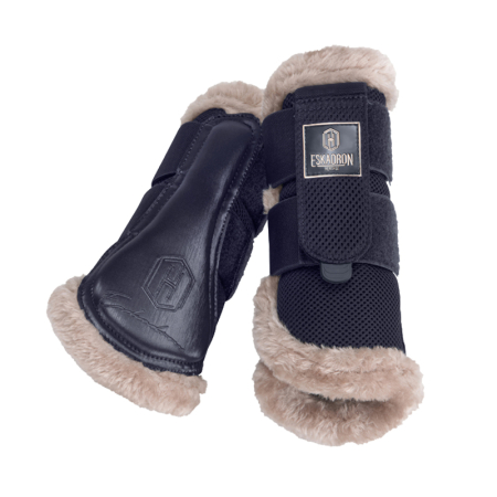 Preview: Eskadron HERITAGE 23/24 Gamaschen Mesh Fauxfur