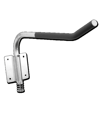 Sattelhalter, schwenkbar, Metall