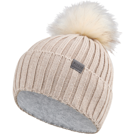 PIKEUR BEANIE POMPOM 8852 Sports Pale Grey