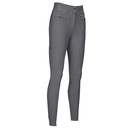 Preview: Pikeur Reithose Breeches Fullgrip 4906 Highwaist - light grey