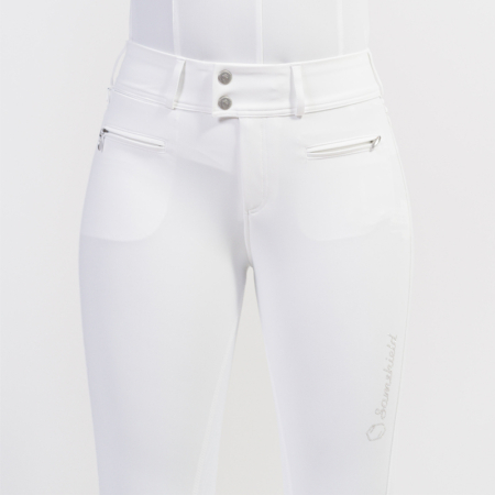 Preview: Samshield Damen Reithose Clara WHITE H/W 23