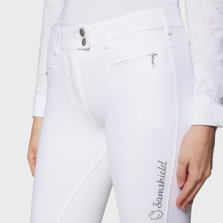 Preview: Samshield Damenreithose Diane Boreal Vollbesatz F/S 2025 - White/Night/Shade