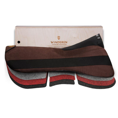 Preview: Winderen Sattelpad fürs Dressurreiten Correction Slim 10mm