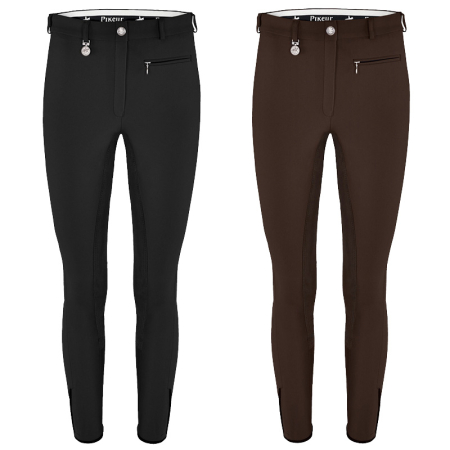 Preview: Pikeur Reithose Softshell Lugana McCrown Ganzbesatz
