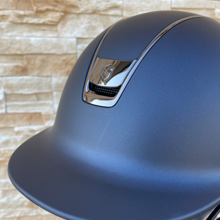 Preview: Samshield Reithelm 2.0 Shadowmatt Blue - inkl. Inlay