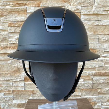 Preview: Samshield Reithelm Miss Shield 2.0 Shadowmatt Black - inkl. Inlay