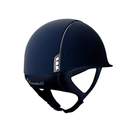 Preview: Samshield Reithelm Shadowmatt Blue - inkl. Inlay