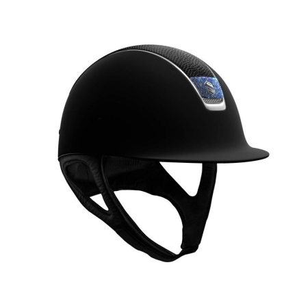 Preview: Samshield Reithelm Shadowmatt Black Lizard Black - inkl. Inlay