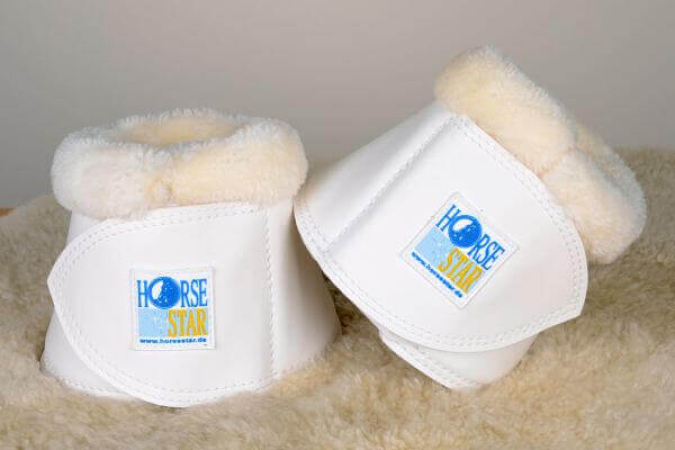 Preview: Horse Star Springglocke Kunstleder FauxFur