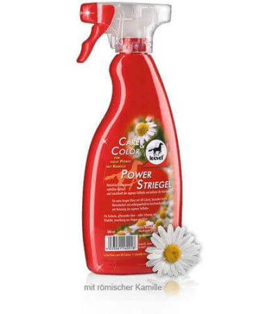 Leovet POWER STRIEGEL mit Kamille (helle Pferde)