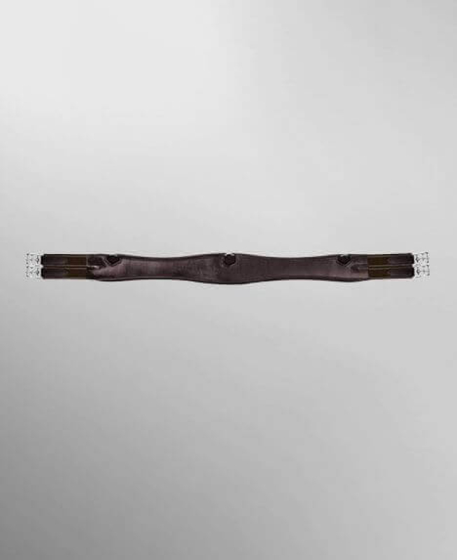 Passier Geschweifter Ledersattelgurt, lange Form