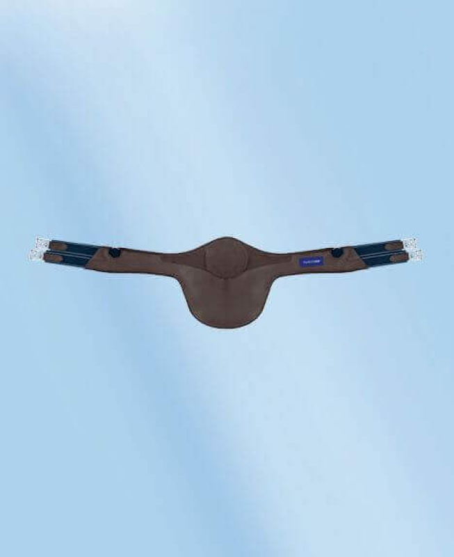 Passier PASSIERBLU Protect Ledersattelgurt mit Stollenschutz