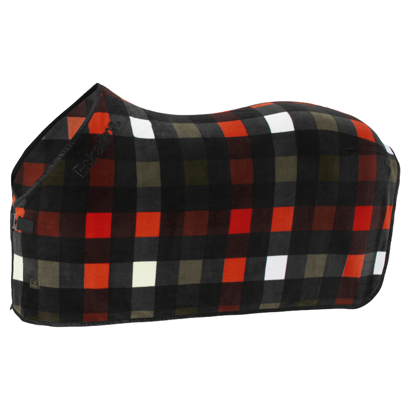 Eskadron Dynamic Abschwitzdecke Fleece Check