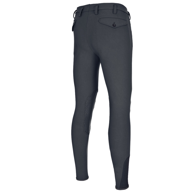 Pikeur Reithose Rodrigo DuraGrip Kniebesatz - dark shadow