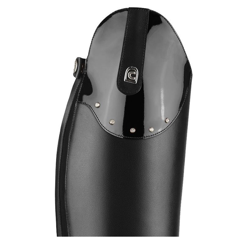 Reitstiefel CavalLinus Jump Edition Lack+Strass - Schwarz