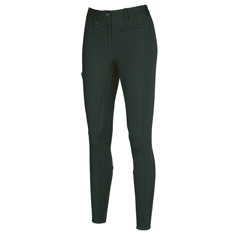 Pikeur Reithose New Lugana DuraGrip Ganzbesatz - dark green