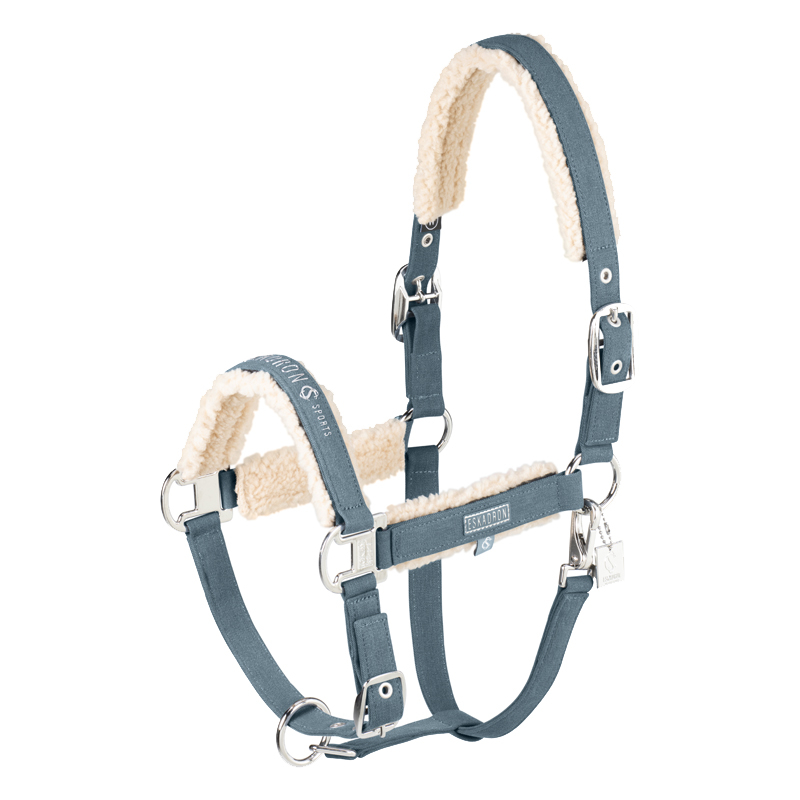 Eskadron Classic F/S 2025 Halfter "Denim Double Pin Teddyfleece"