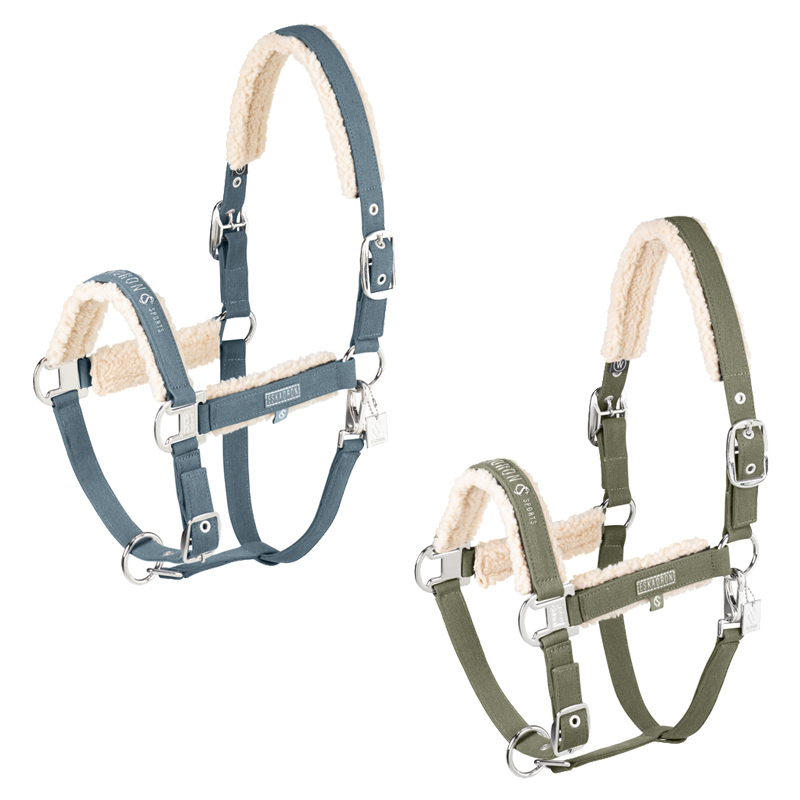 Eskadron Classic F/S 2025 Halfter "Denim Double Pin Teddyfleece"