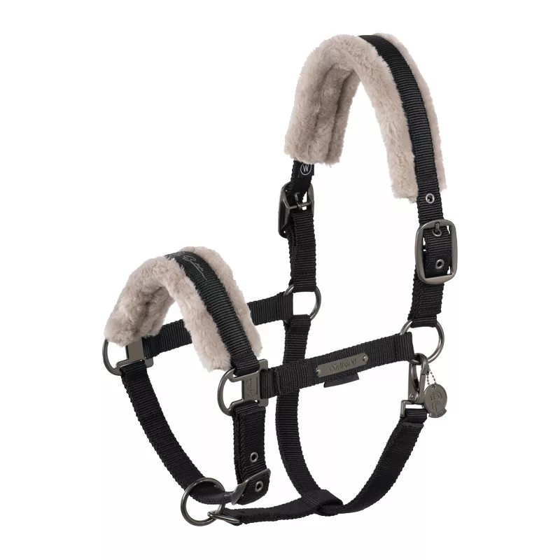 Eskadron Platinum Edition Halfter Double Pin Faux Fur