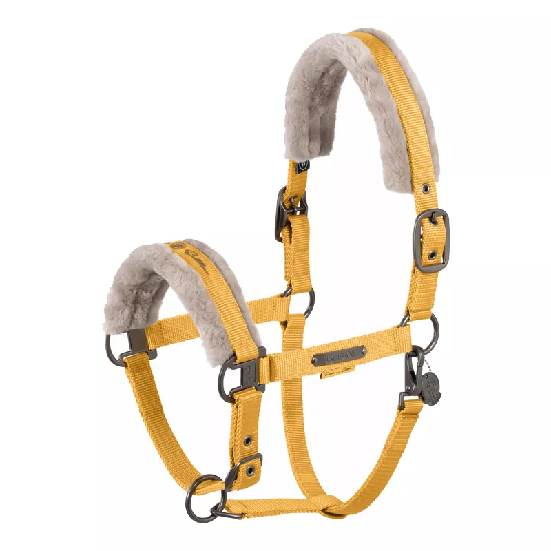 Eskadron Platinum Edition Halfter Double Pin Faux Fur