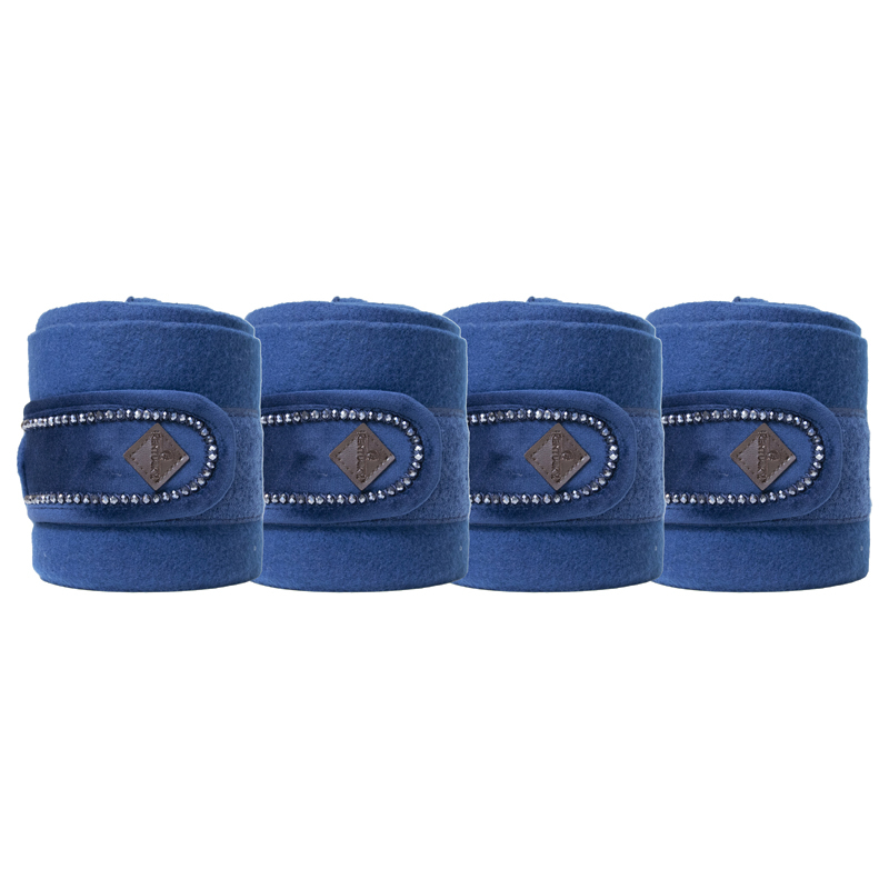 Kentucky Horsewear FLEECEBANDAGEN VELVET PEARLS