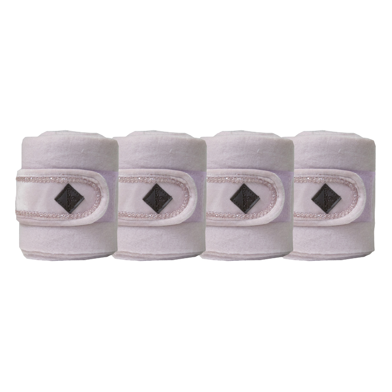 Kentucky Horsewear FLEECEBANDAGEN VELVET PEARLS